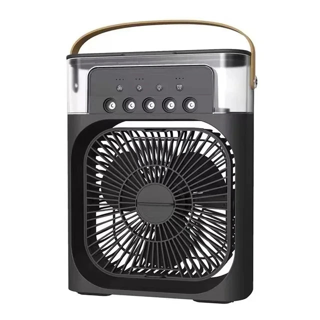 Portable Air Cooler Fan - Household Small Air Conditioner with Humidifier, Hydrocooling