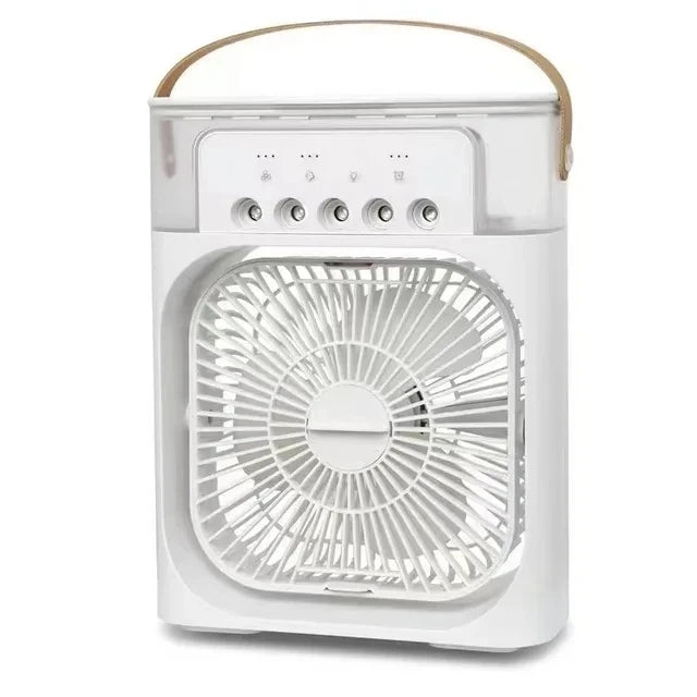 Portable Air Cooler Fan - Household Small Air Conditioner with Humidifier, Hydrocooling